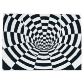 錯視トンネル ラージペーパーバッグ (裏面)