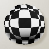 錯視深さ ラウンドクッション (正面)