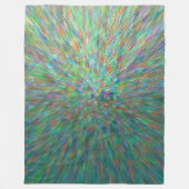 錯視 フリースブランケット (正面)