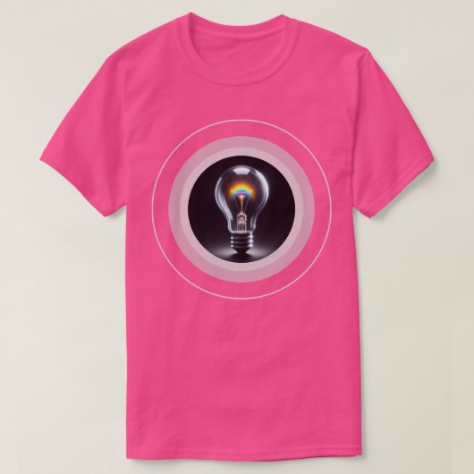 錯覚の円36 Tシャツ (デザイン正面)