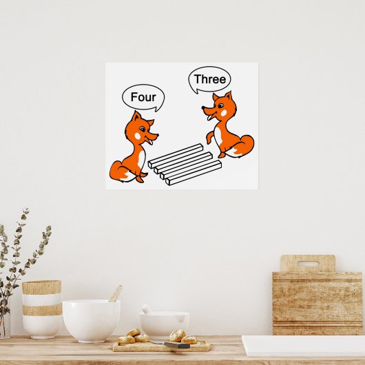 錯覚トリック ポスター (キッチン)