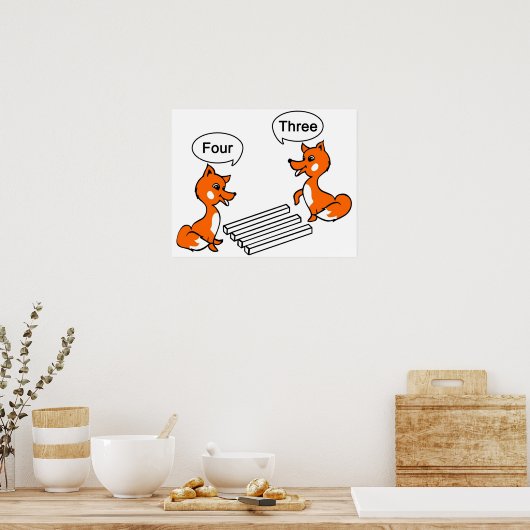 錯覚トリック ポスター (キッチン)