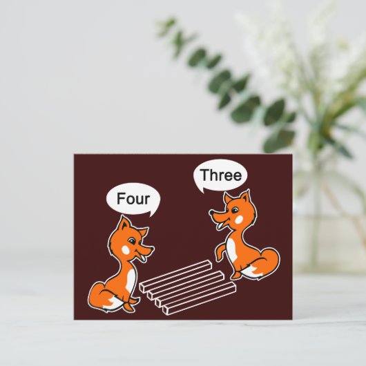 錯覚トリック ポストカード (スタンド正面)