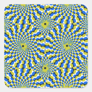 錯覚円 スクエアシール