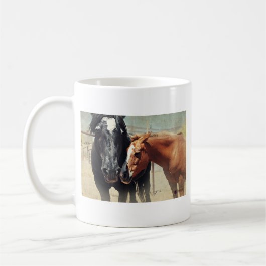 錯覚及び突進 コーヒーマグカップ (左)