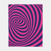 錯覚8 フリースブランケット (正面)