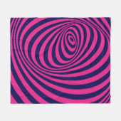 錯覚8 フリースブランケット (正面(横))