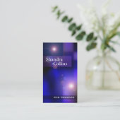 錯覚-くもの巣デザイナー技術のウェブサイトのデザイン 名刺 (スタンド正面)