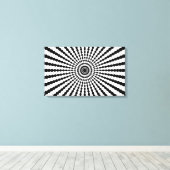 錯覚 キャンバスプリント (インサイチュ (ウッドフロア))