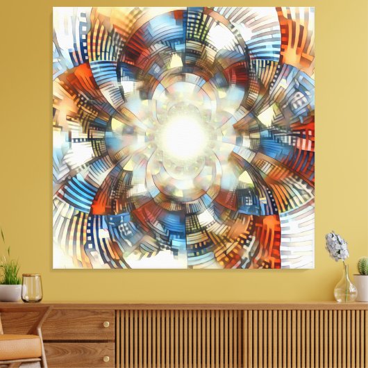 錯覚 キャンバスプリント (インサイチュ (リビング))