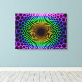 錯覚 キャンバスプリント (インサイチュ (ウッドフロア))