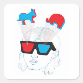 錯覚 スクエアシール (正面)