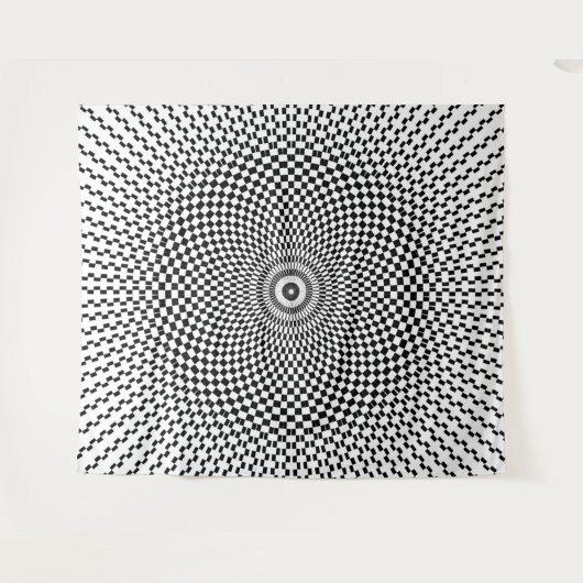 錯覚 タペストリー (正面(横))