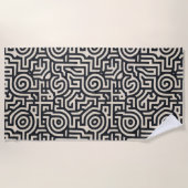 錯覚 ビーチタオル (正面)