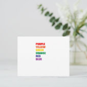 錯覚 ポストカード (スタンド正面)