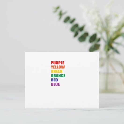 錯覚 ポストカード (スタンド正面)