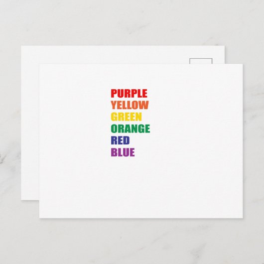 錯覚 ポストカード (正面/裏面)