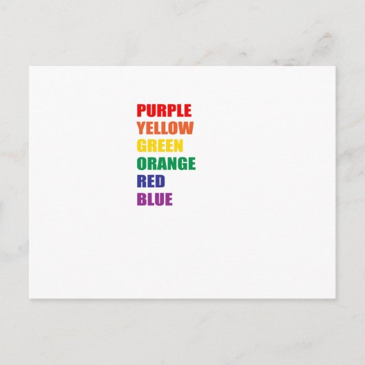 錯覚 ポストカード (正面)