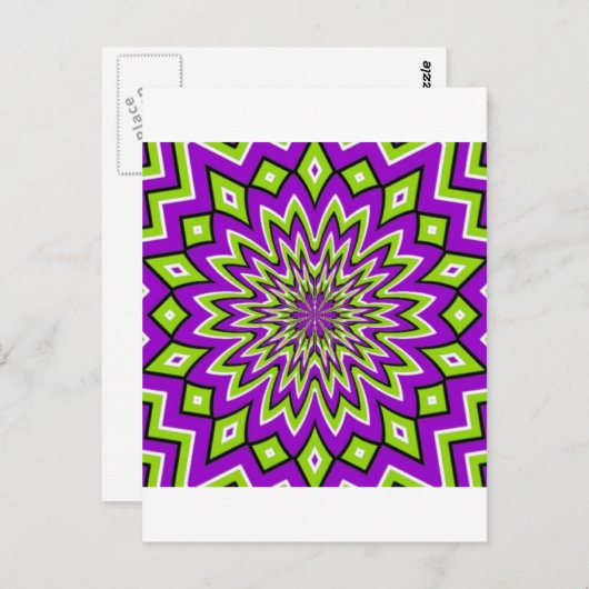 錯覚 ポストカード (正面/裏面)