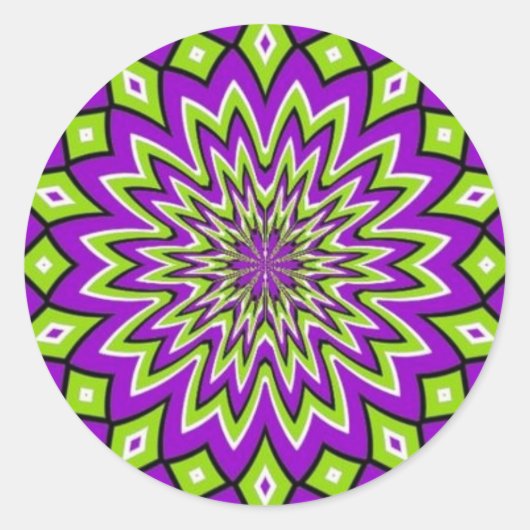 錯覚 ラウンドシール (正面)