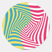 錯覚 ラウンドシール (正面)