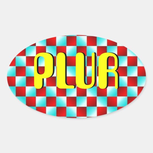 錯覚 楕円形シール (正面)