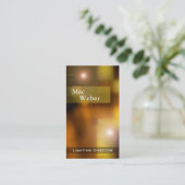 錯覚- Tech Lighting Design照明ディレクター 名刺 (スタンド正面)