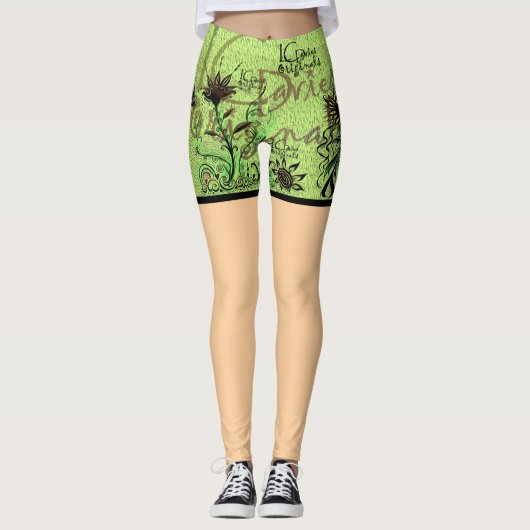 錯覚LCDaviesレギンス レギンス (正面)