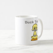 録音されるガムテープのユーモアの黄色のアヒル コーヒーマグカップ (正面右)