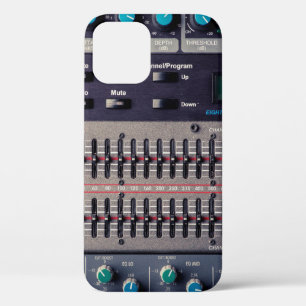 録音中のサウンドミキサーの多くのボタン iPhone 12ケース