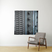 録音中の多数のボタンのカラーイメージ タペストリー (インサイチュ(横))