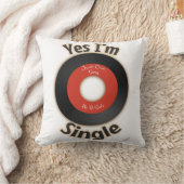 録音独身のレトロ気のあるそぶりをした漫画 クッション (ブランケット)