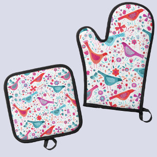  鍋つかみ&鍋敷きセット