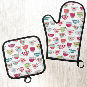  鍋つかみ&鍋敷きセット