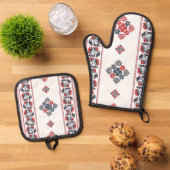 .. 鍋つかみ&鍋敷きセット (トップダウン)