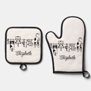  鍋つかみ&鍋敷きセット