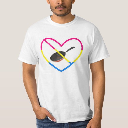 鍋のための鍋無し Tシャツ (正面)