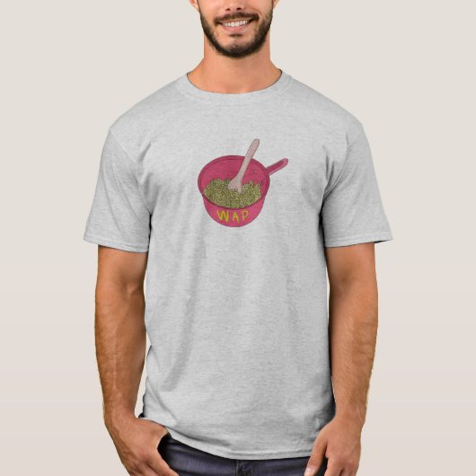 鍋のマカロニ Tシャツ (正面)
