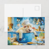 鍋の中の料理人として眠る羊 シーズンポストカード (正面/裏面)