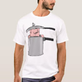 鍋の中の豚 Tシャツ (正面)