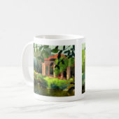 鍋の庭のマグ コーヒーマグカップ (正面左)