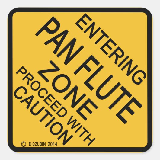 鍋フルート領域に入る スクエアシール (正面)