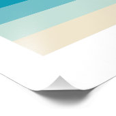 鍋田浜ビーチ静岡日本レトロヴィンテージ フォトプリント            (角)