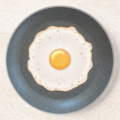 鍋-砂岩コースターの卵焼き コースター (正面)