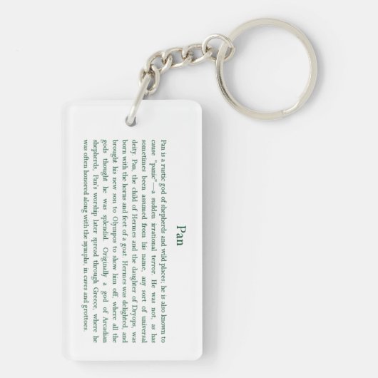 鍋Keychain キーホルダー (裏面)