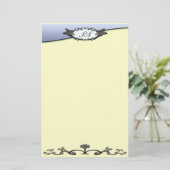 鍛ビクトリアン鉄文房具 便箋 (スタンド正面)