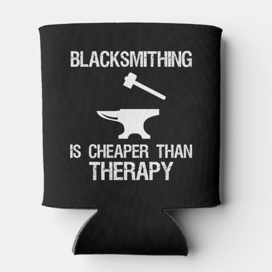 鍛冶はセラピーより安いおもしろい 缶クーラー (裏面)