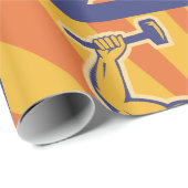 鍛冶ハンマーレトロストロングマンラバー ラッピングペーパー (ロールコーナー)