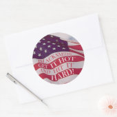 鍛冶屋が熱くなる ラウンドシール (封筒)