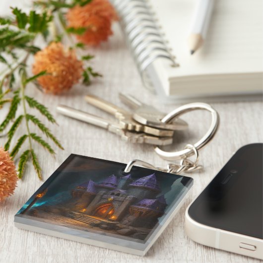 鍛冶屋のドワーフ城 キーホルダー (正面右)